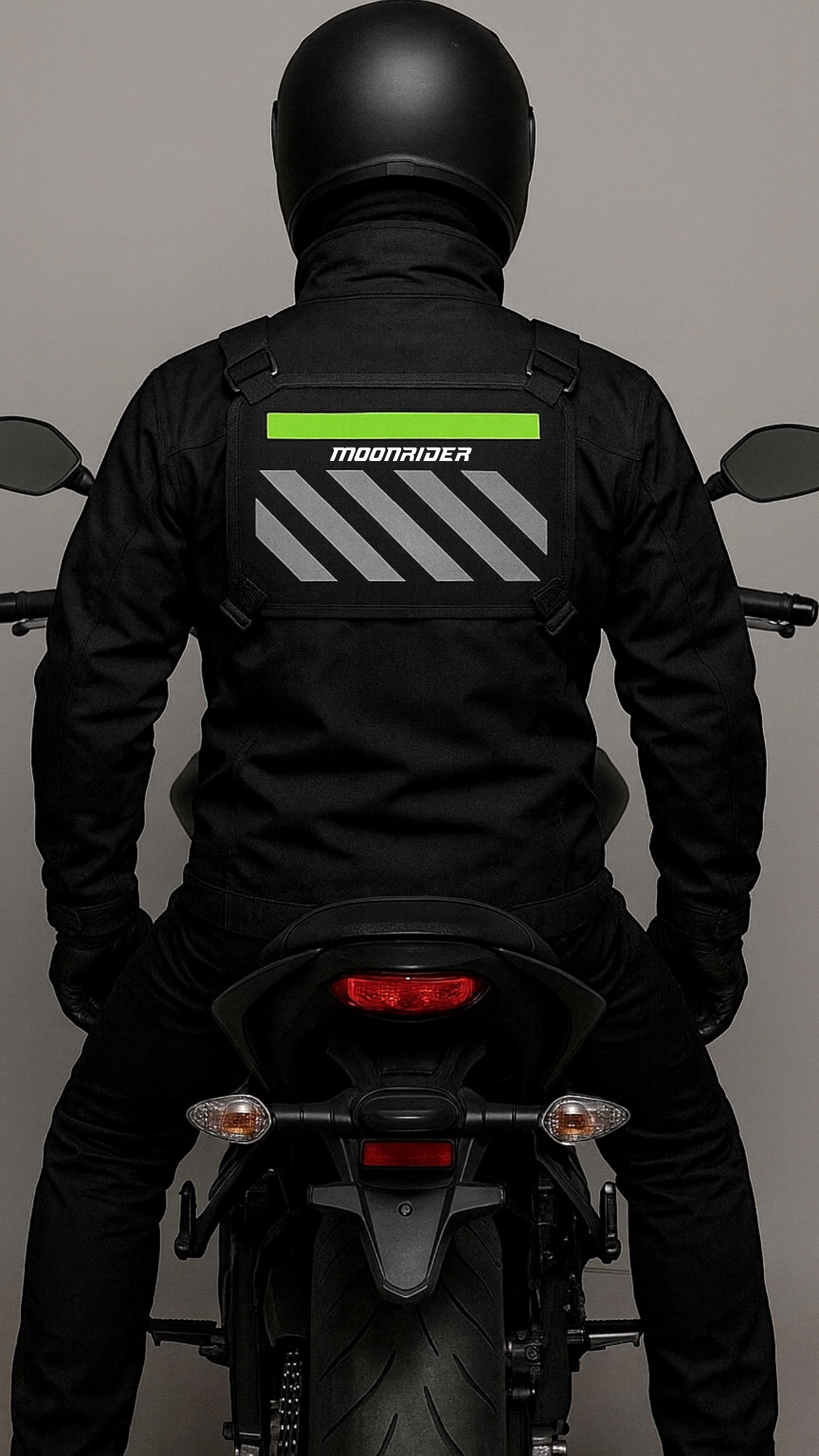 Motosiklet Göğüs Çantası Yelek Tipi Geniş Hacimli unisex ithal motorcu çantası günlük koşu çantası