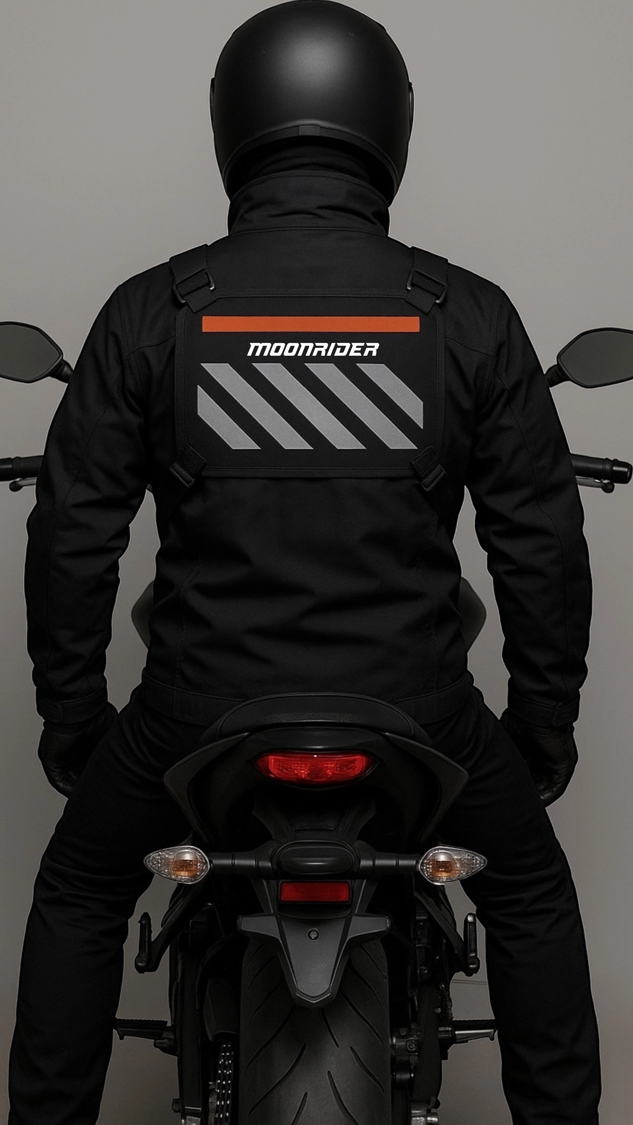 Motosiklet Göğüs Çantası Yelek Tipi Geniş Hacimli unisex ithal motorcu çantası günlük koşu çantası