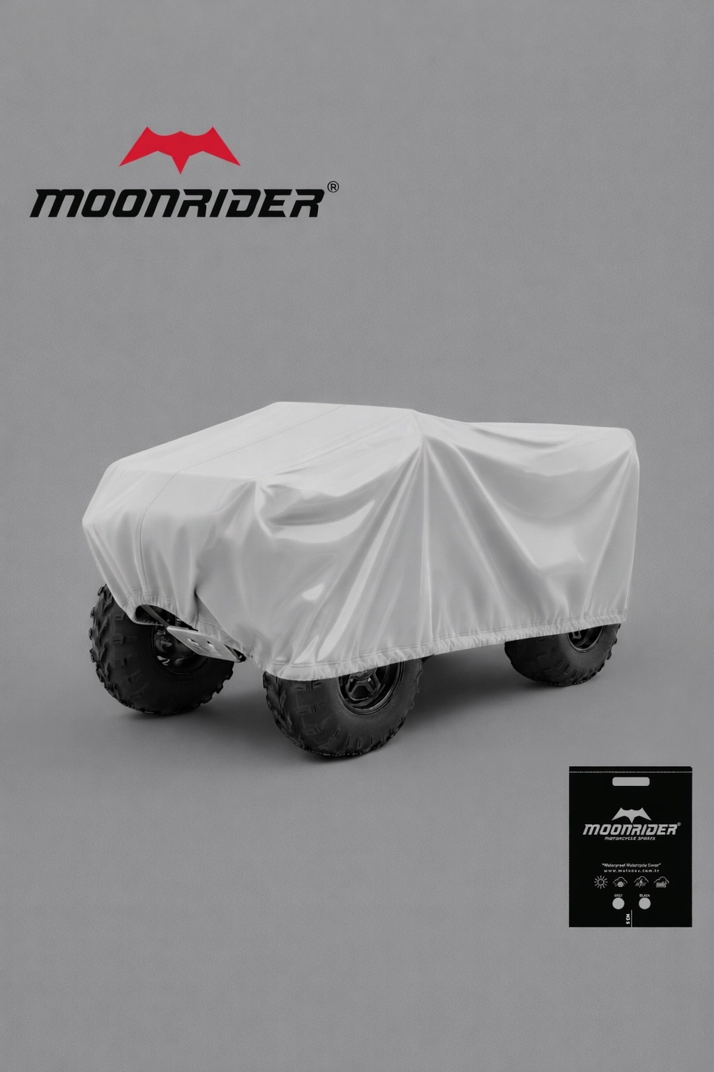 Premium %100 Su Geçirmez ATV Brandası 3 tekerlekli motor branda–Kalın Kumaş 4 Mevsim Koruma