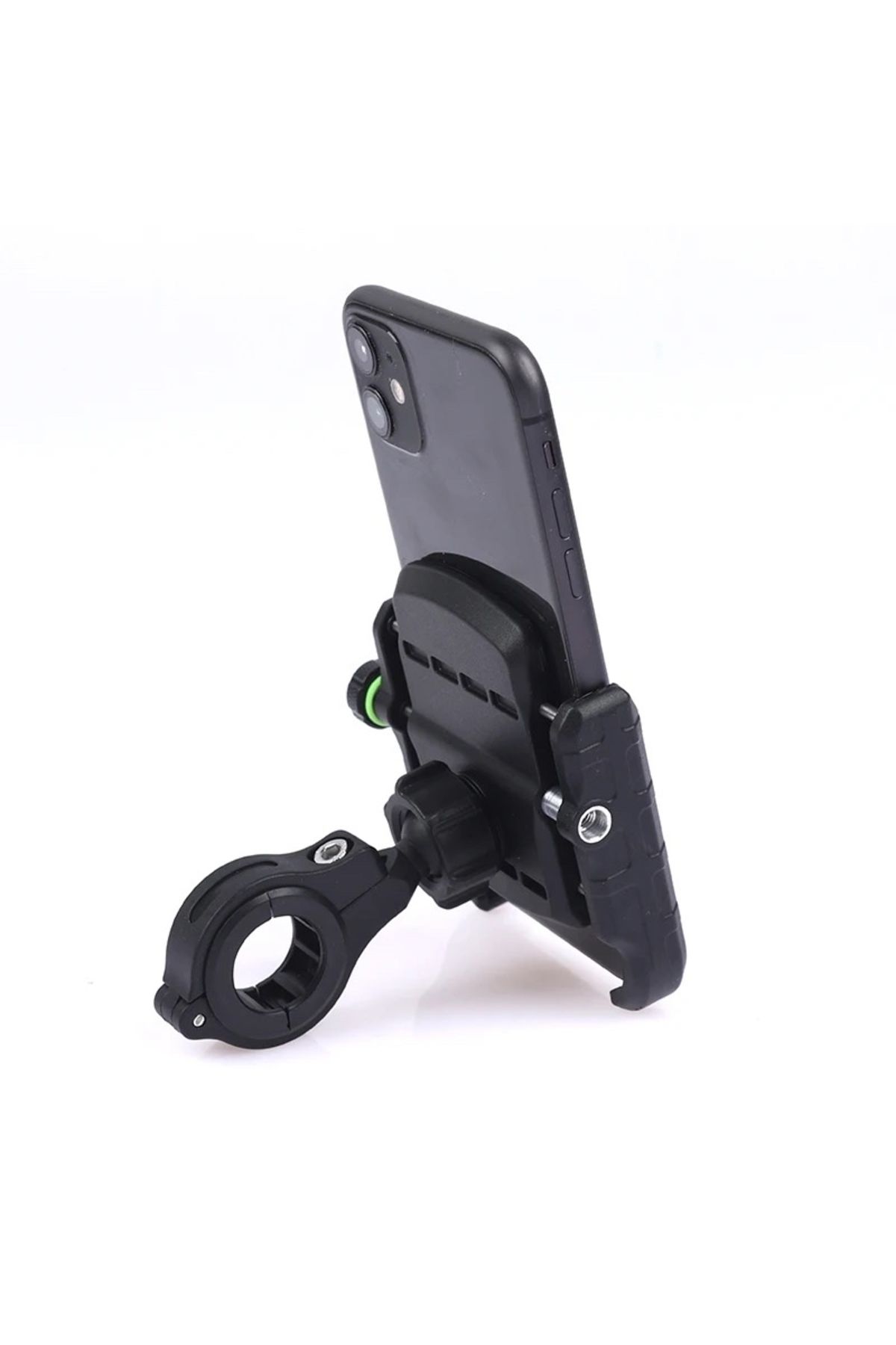 Motosiklet Telefon Tutucu Ayarlanabilir Genişlik Gidon Ve Ayna Aparatlı Motorsiklet Telefon Tutucu