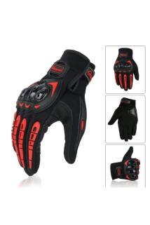 Motosiklet Eldiveni Motorcu Eldiveni Korumalı Dokunmatik Özellik Unisex Motorsiklet Eldiveni Nx-2